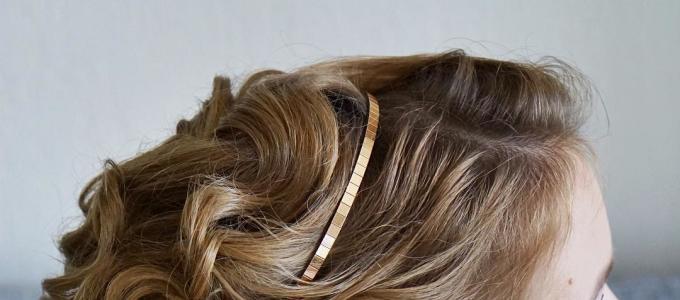 Как сделать греческую косу самой себе